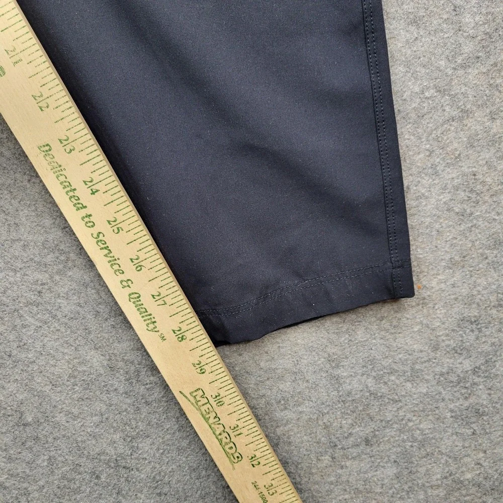 Fabletics Pants Mens‎ Large Blue Stretch Joggers Elastic Waist Zip Pockets